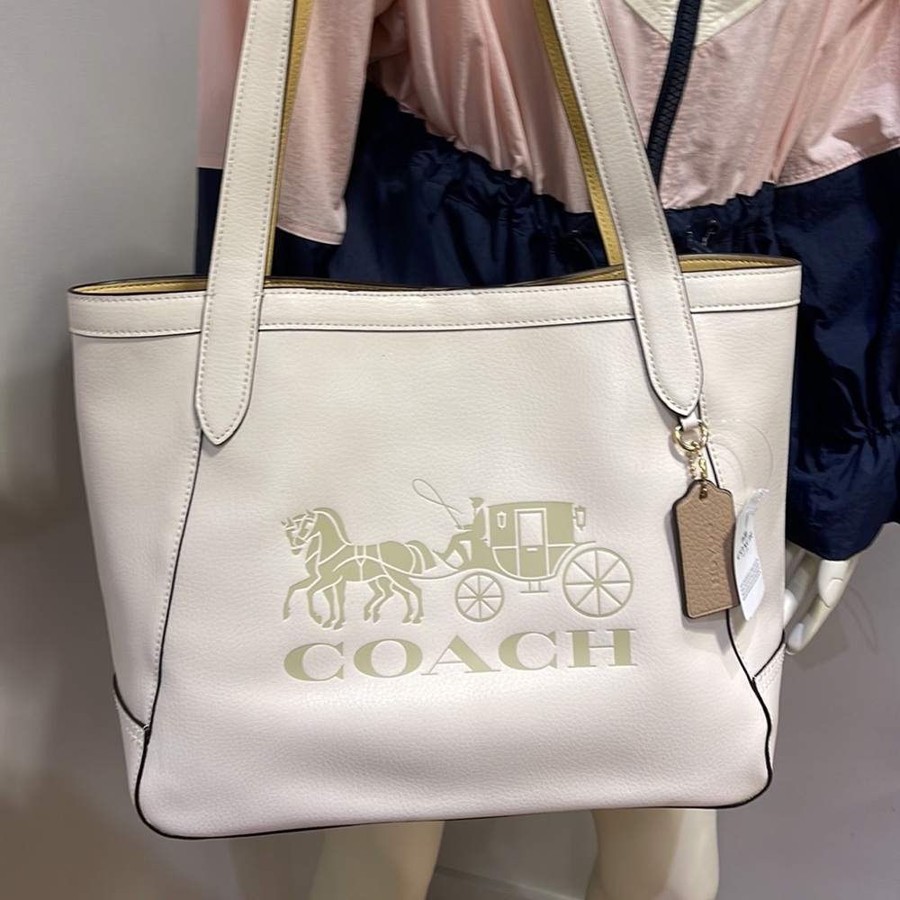 Coach HORSE AND CARRIAGE TOTE WITH HORSE AND CARRIAGE - Picture 16 of 16